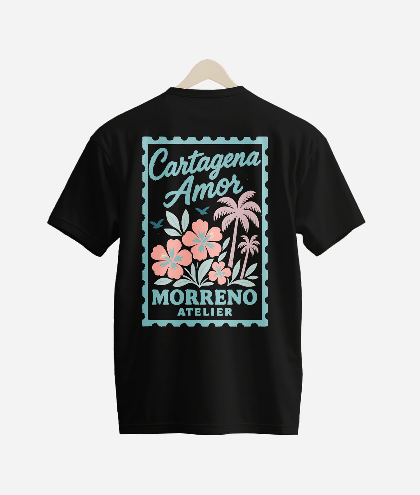 Camiseta Cartagena Noir Shirts Camisetas Oversized Premium
