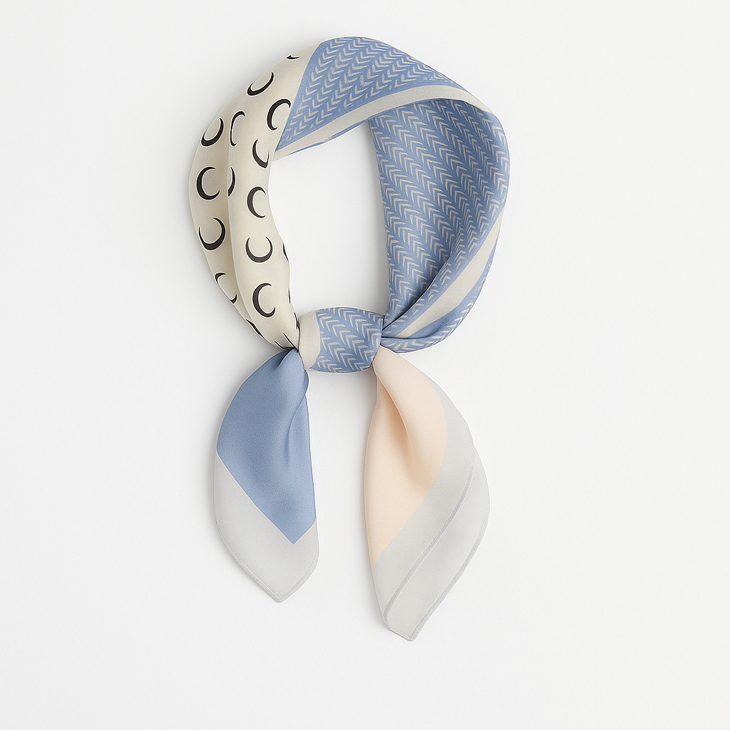 Pañuelo Luna Azul - Accesorio premium