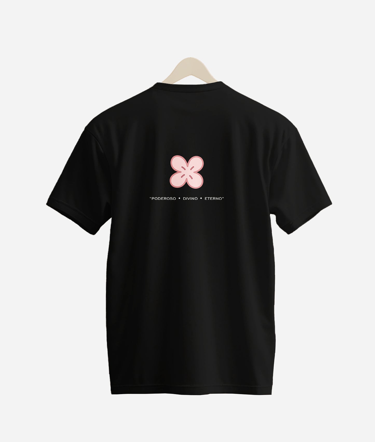 Camiseta Flor Pálida Camisetas Oversized Premium