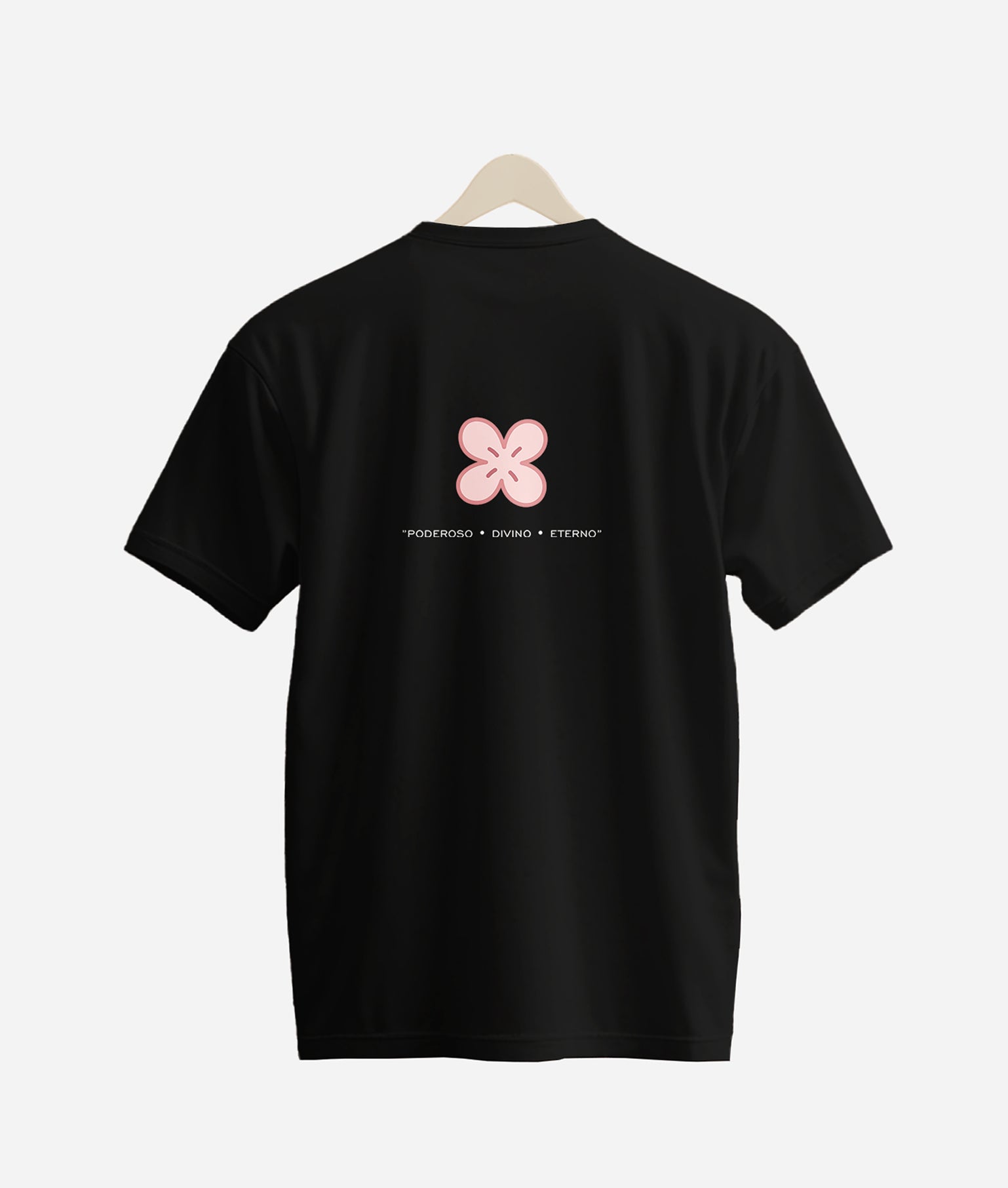 Camiseta Flor Pálida Camisetas Oversized Premium